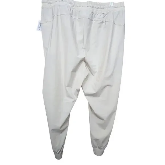 New! Old Navy Go-Dry Warp Knit Nylon High-Rise Joggers Sleektech Pant NWT SZ XL - Picture 7 of 16